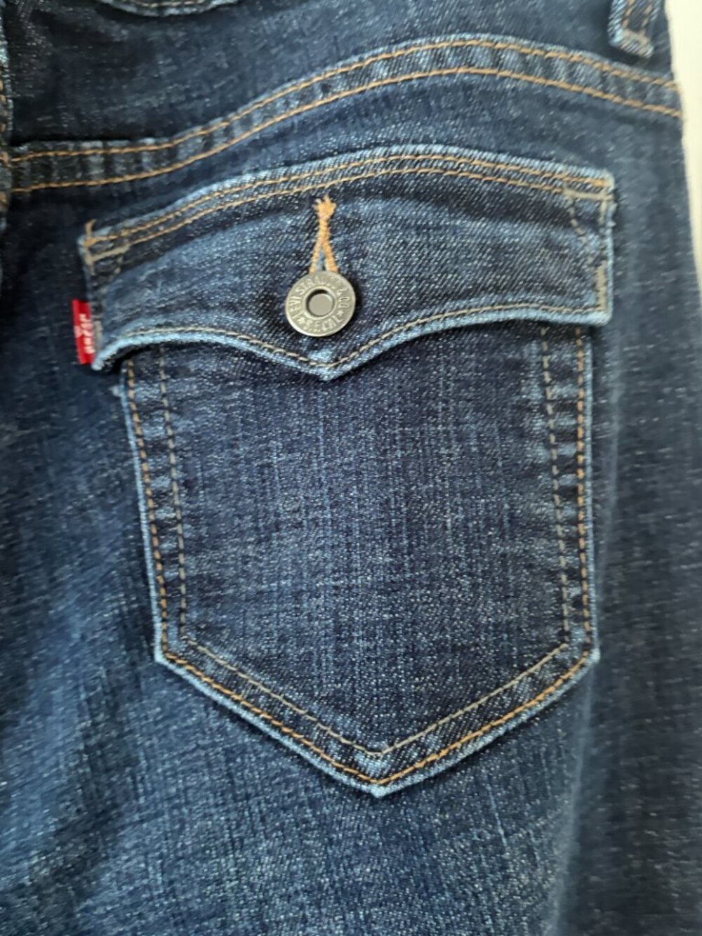 Levi's 512 Perfectly Slimming Jeans Size 12 Boot Cut Jeans - Picture 5 of 9